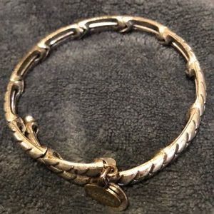 Alex and Ani silver bracelet